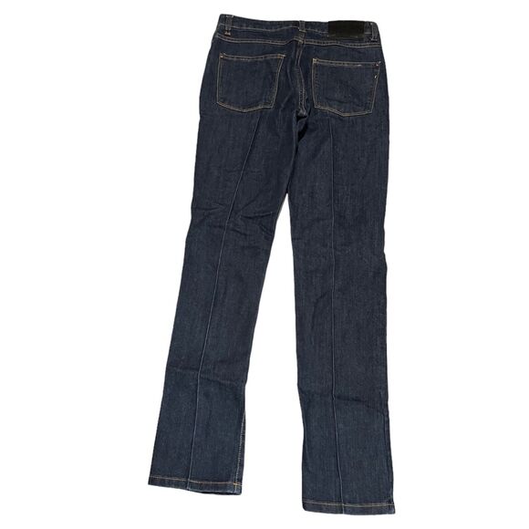 DKNY Greenwich Slim Womens Dark Wash Stretch Denim Jeans Blue Size 28 x 29 - Picture 3 of 8